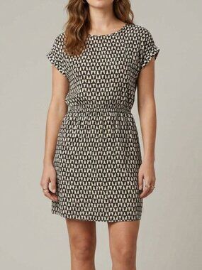 Everly Cream and Black Dress